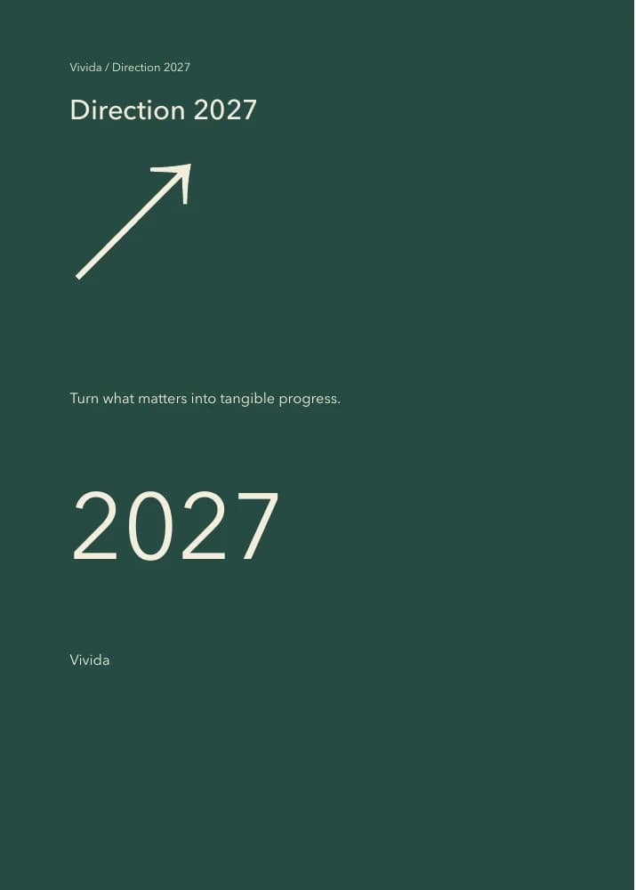 Cover of the Direction 2027 planner
